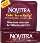 Novitra Cold Sore Cream .25oz