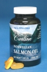 NORWEGIAN SALMON OIL 1000 MG 180S-GELS