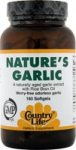 NATURE'S GARLIC 500 MG 180 S-GELS