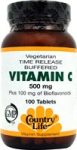 BUFFERED VIT. C W/ ROSE HIPS 500 MG 250 TABS
