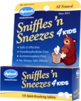 SNIFFLES N SNEEZES 4 KIDS 125 TABS