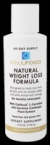 NATURAL WEIGHT LOSS FORMULA 4 OZ.