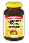 L ARGININE 500MG 100CAPS