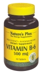 VITAMIN B 6 500 MG SUST. RELEASE 60 TABS