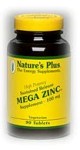 MEGA ZINC 100 MG SUST RELEASE 90 TABS