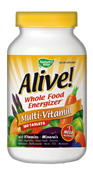 ALIVE IRON FREE MULTIVITAMIN 180TABS