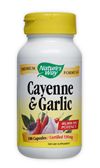 CAYENNE GARLIC 530 MG 100 CAPS