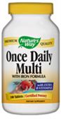 ONCE DAILY MULTIPLE WITH IRON 100TABS