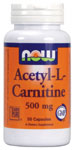 Acetyl L Carnitine 500mg 100caps