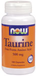 Taurine 500mg 100caps