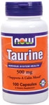 TAURINE 500MG 100CAPS