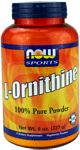 PURE L ORNITHINE 360MG 8OZ