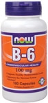VITAMIN B 6 100 MG 100 CAPS