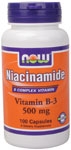 NIACINAMIDE VIT B 3 500 MG 100 CAPS
