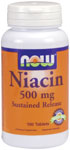 Niacin 500mg Time Release 100tabs