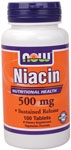 NIACIN 500 MG TIME RELEASE 100 TABS