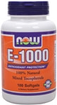 E 1000 IU 100% NAT MIXED TOCO 100SOFTGELS