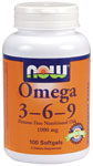 Omega 3 6 9 1000mg 100softgels