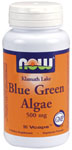 Blue Green Algae 500mg 90vegicaps
