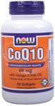 CoQ10 60mg Omega 3 Fish Oils 60 Gels