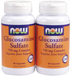 GLUCOSAMINE SULFATE 750MG TWINPAK 120CAPS