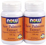 Saw Palmetto Ext Twin Dblstr 160mg 120softgels