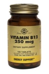 VIT B 12 250 MCG 100 TABS