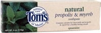 Natural Propolis Myrrh Spearmint Toothpaste 6oz
