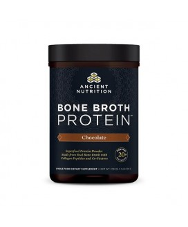 ANCIENT NUTRITION DR AXE BONE BROTH PROTEIN CHOCOLATE 17.8 OZ