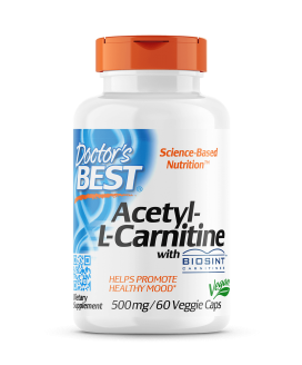 DOCTOR'S BEST ACETYL L-CARNITINE 500 MG 60 VEG. CAPSULES