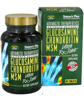 NATURE'S PLUS ADVANCED THERAPEUTICS GLUCOSAMINE CHONDROITIN MSM ULTRA RX JOINT 120 TABLETS