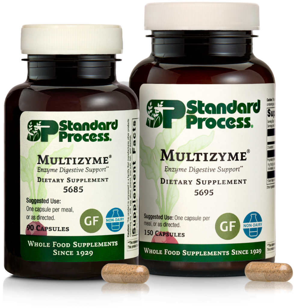 STANDARD PROCESS MULTIZYME 5685 90 CAPSULES Natures Health Shoppe