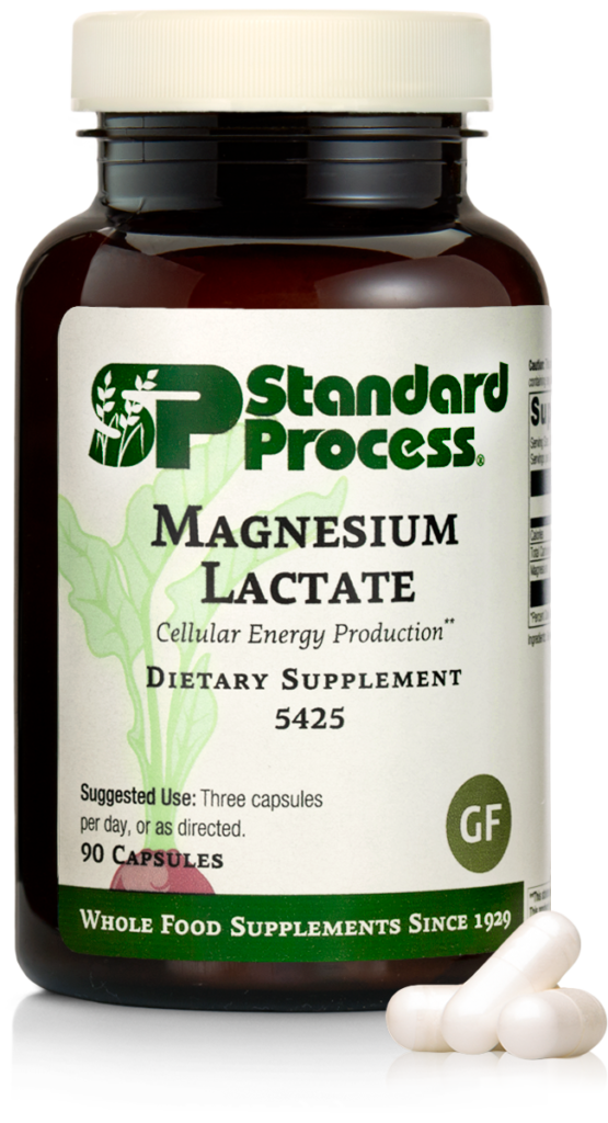 STANDARD PROCESS MAGNESIUM LACTATE 5425 90 CAPSULES Natures Health