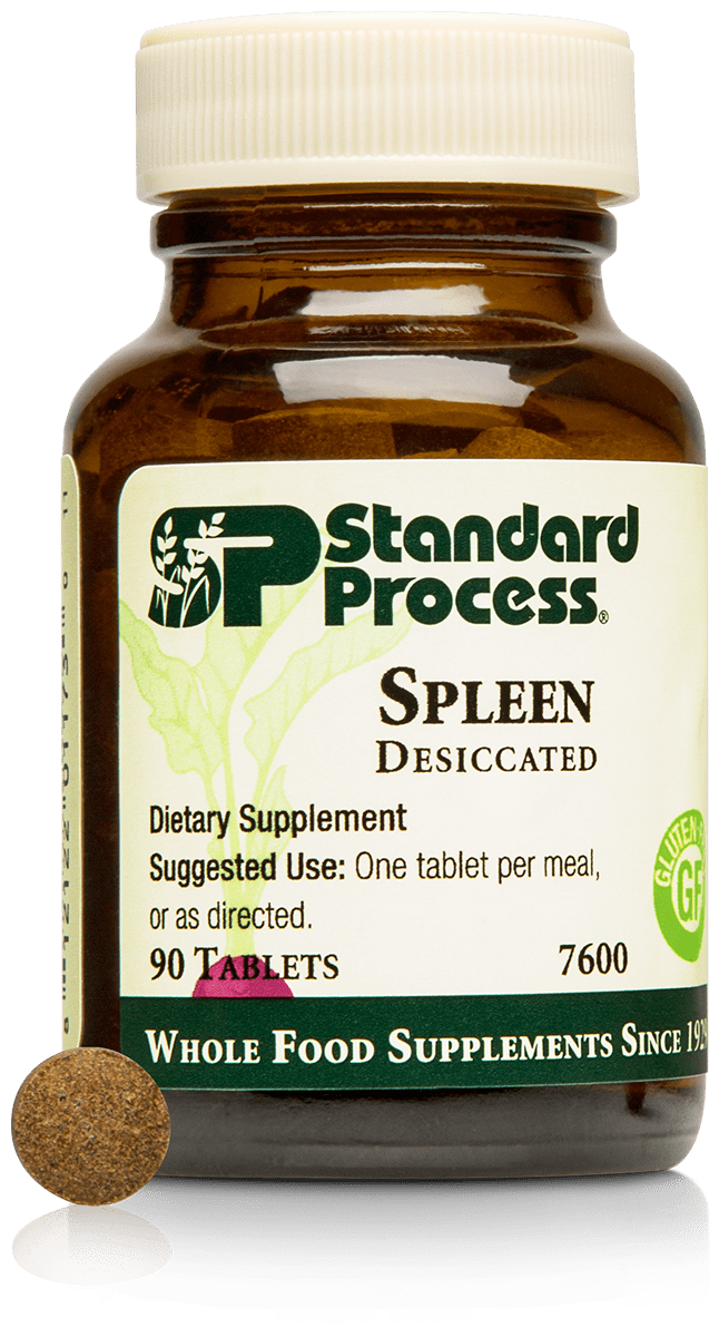 STANDARD PROCESS SPLEEN DESICCATED 7600 90 TABLETS Natures Health