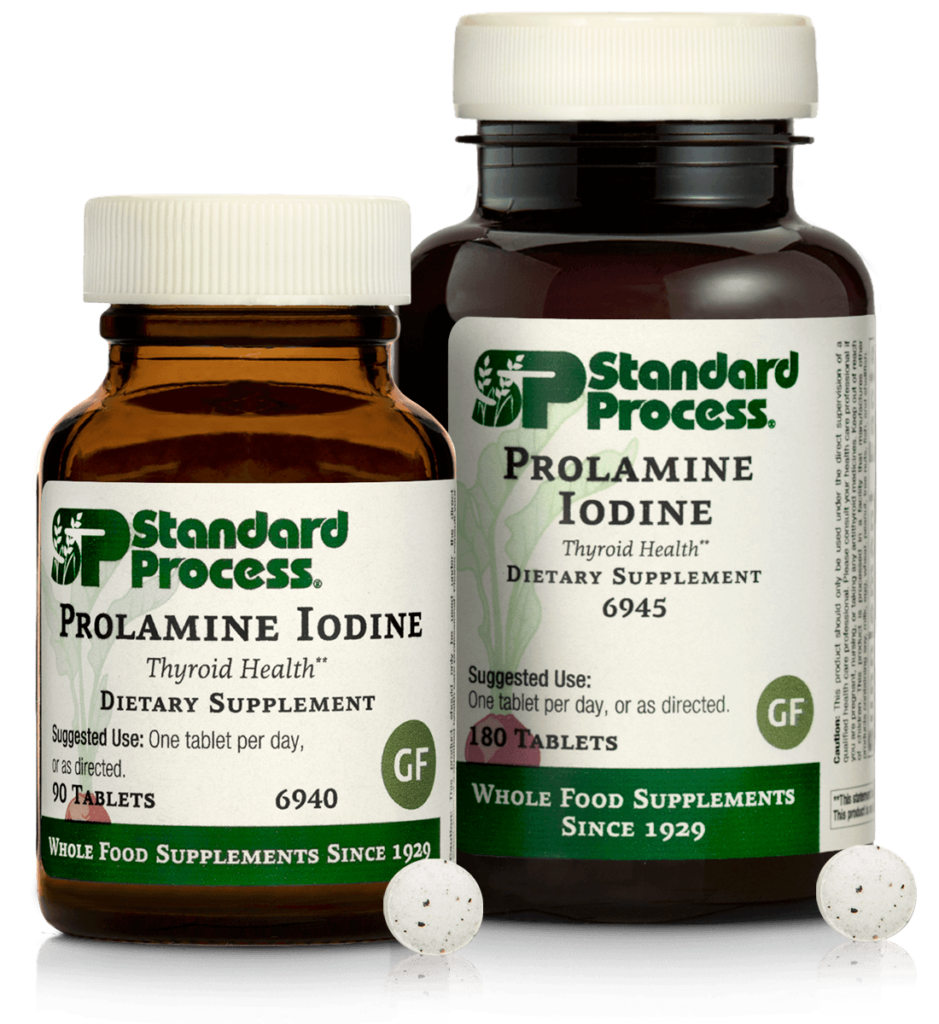 STANDARD PROCESS PROLAMINE IODINE 6945 180 TABLETS Natures Health